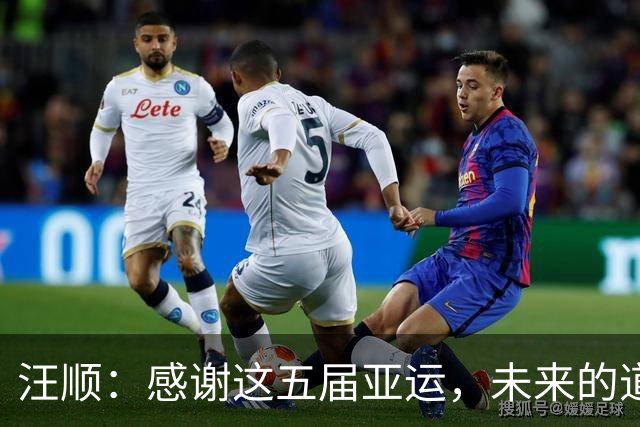 汪顺：感谢这五届亚运，未来的道路将更艰辛